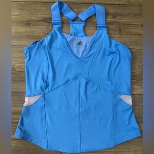 Adidas by Stella McCartney Barricade Blue Athletic Tank Top 44 M/L
